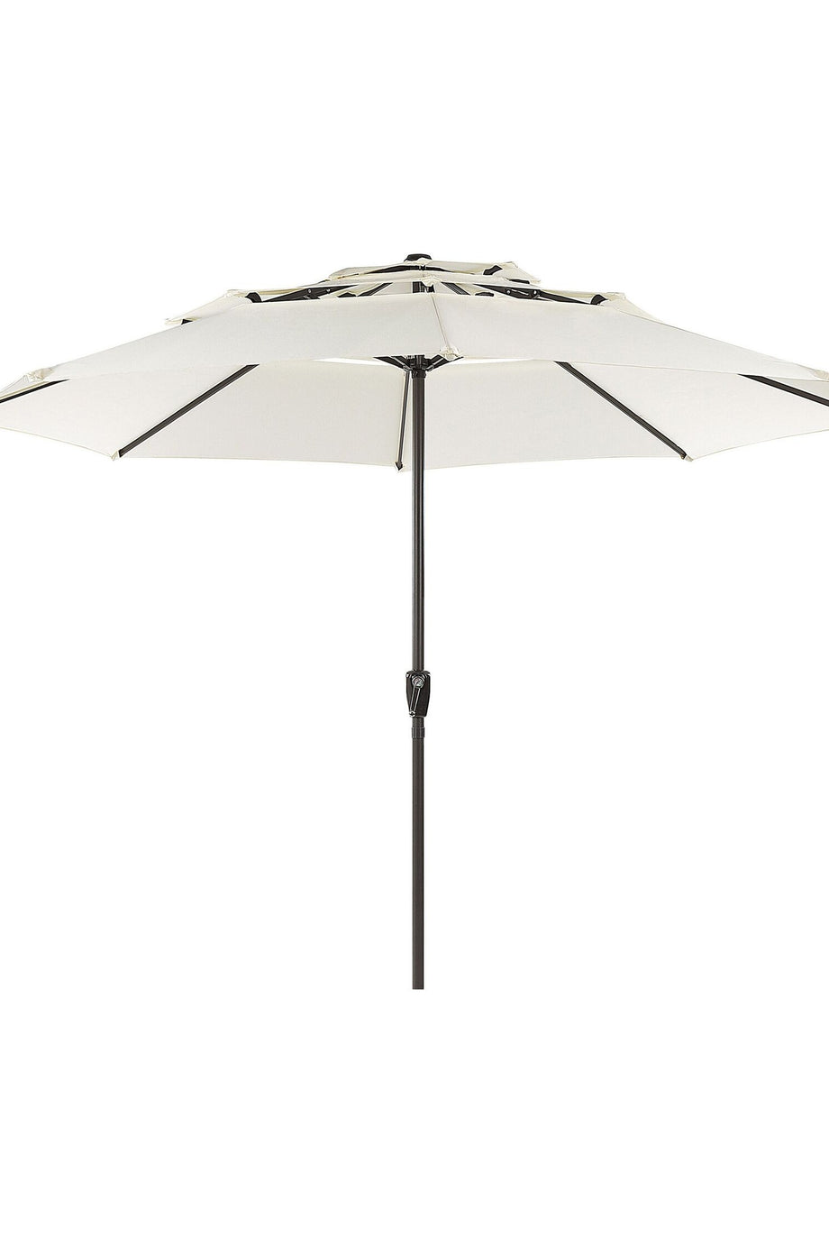 285 cm Sekizgen Bahçe Şemsiyesi, UV Koruma, Krank Mekanizmalı