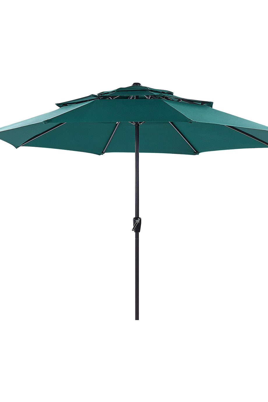 285 cm Sekizgen Bahçe Şemsiyesi, UV Koruma, Krank Mekanizmalı