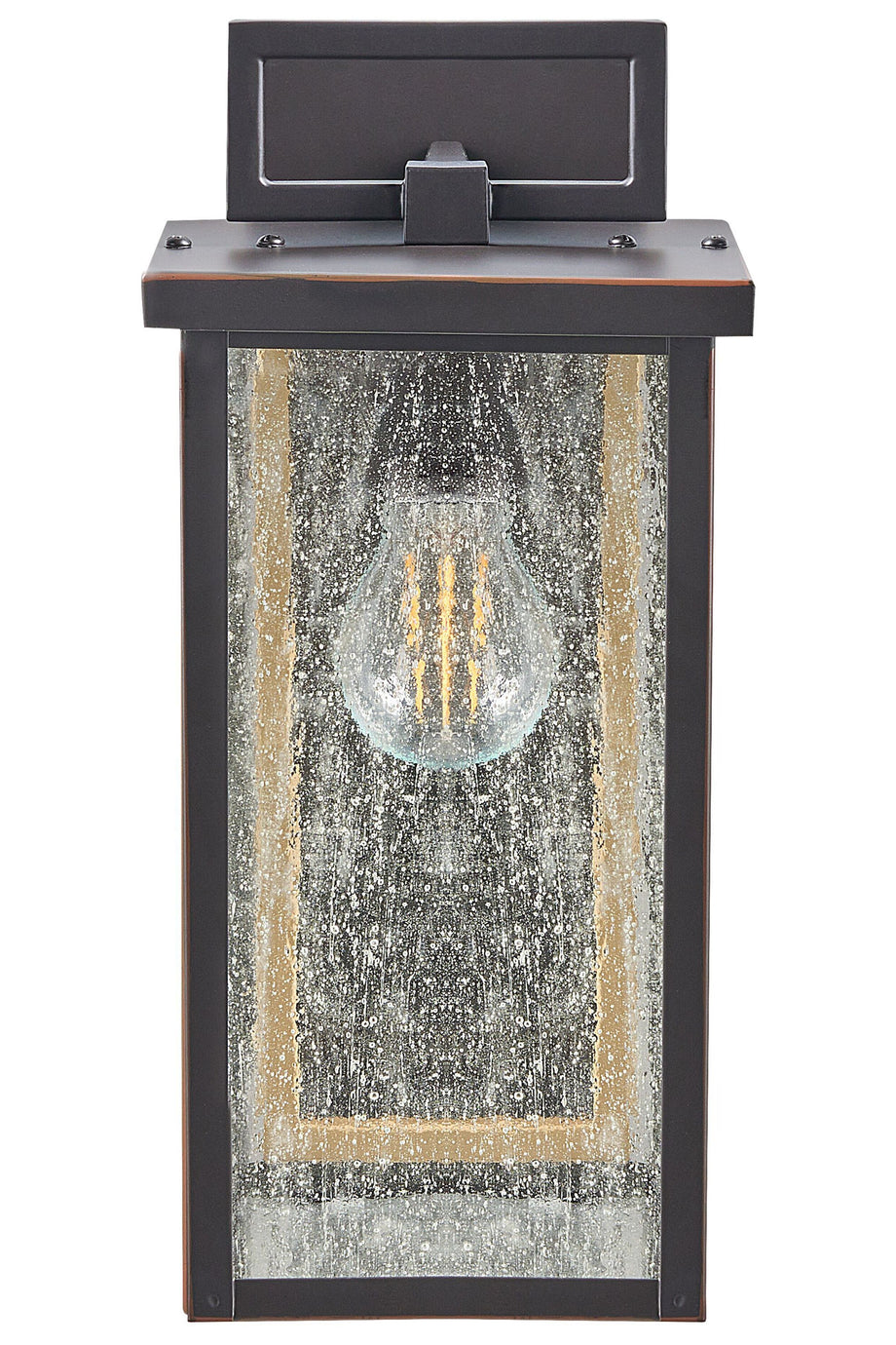 Siyah Dış Mekan Fener Tipi Duvar Lambası, Retro Tasarım ve IP44 Koruma