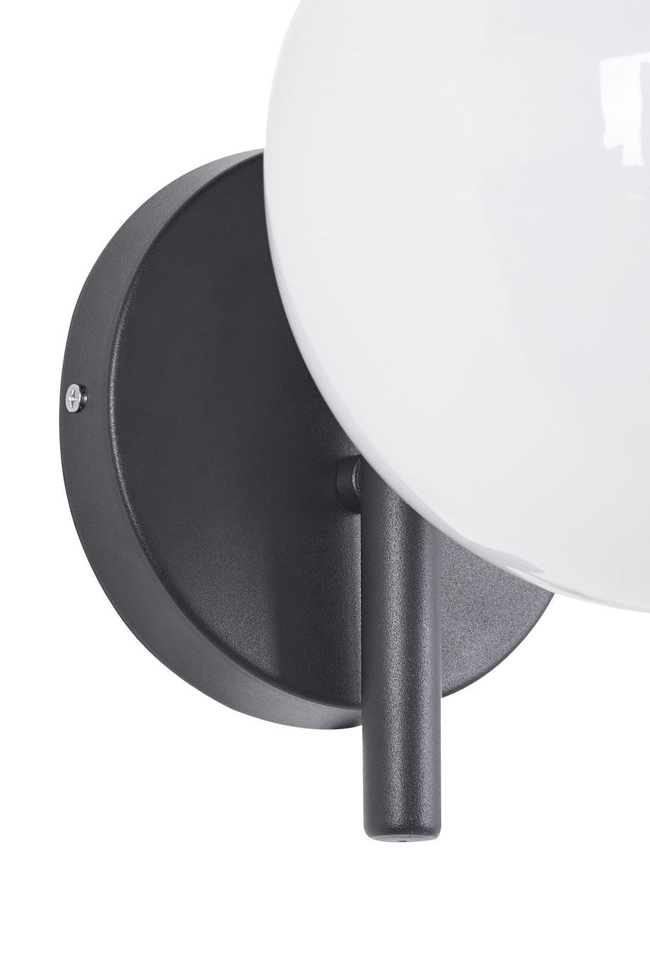 Siyah Modern Dış Mekan Duvar Apliği, IP44 Korumalı, Bahçe ve Teraslara Uygun