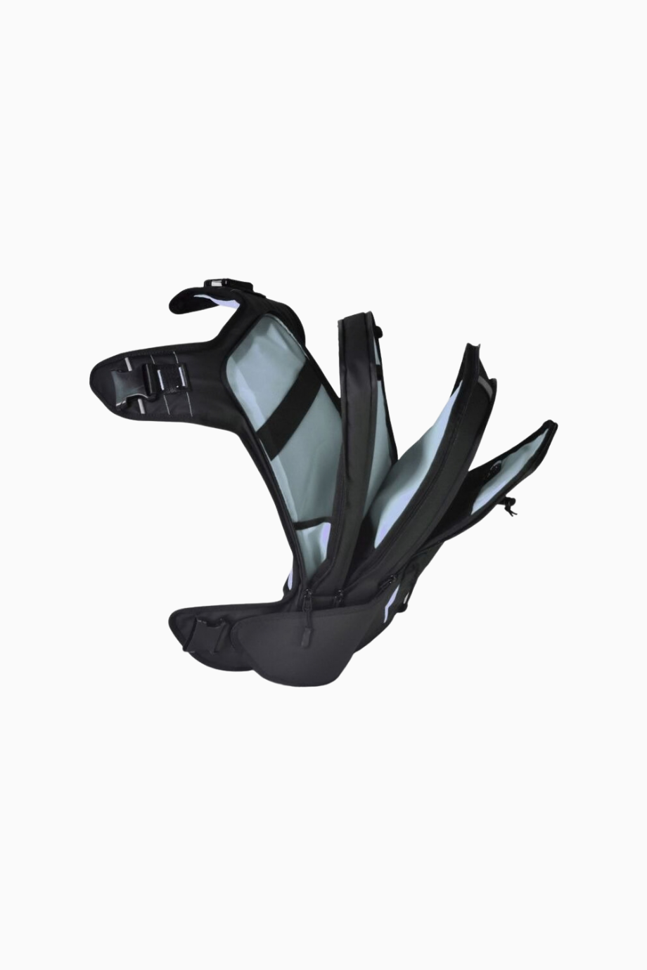 X14 Gri Manyetik Kapama Laptop Sırt Çantası 14 İnç