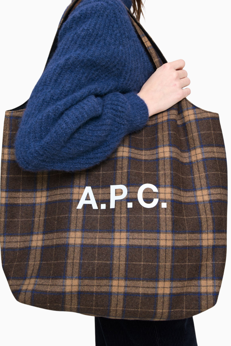 Ninon Tote Bag Unisex Yün Polyester Çanta