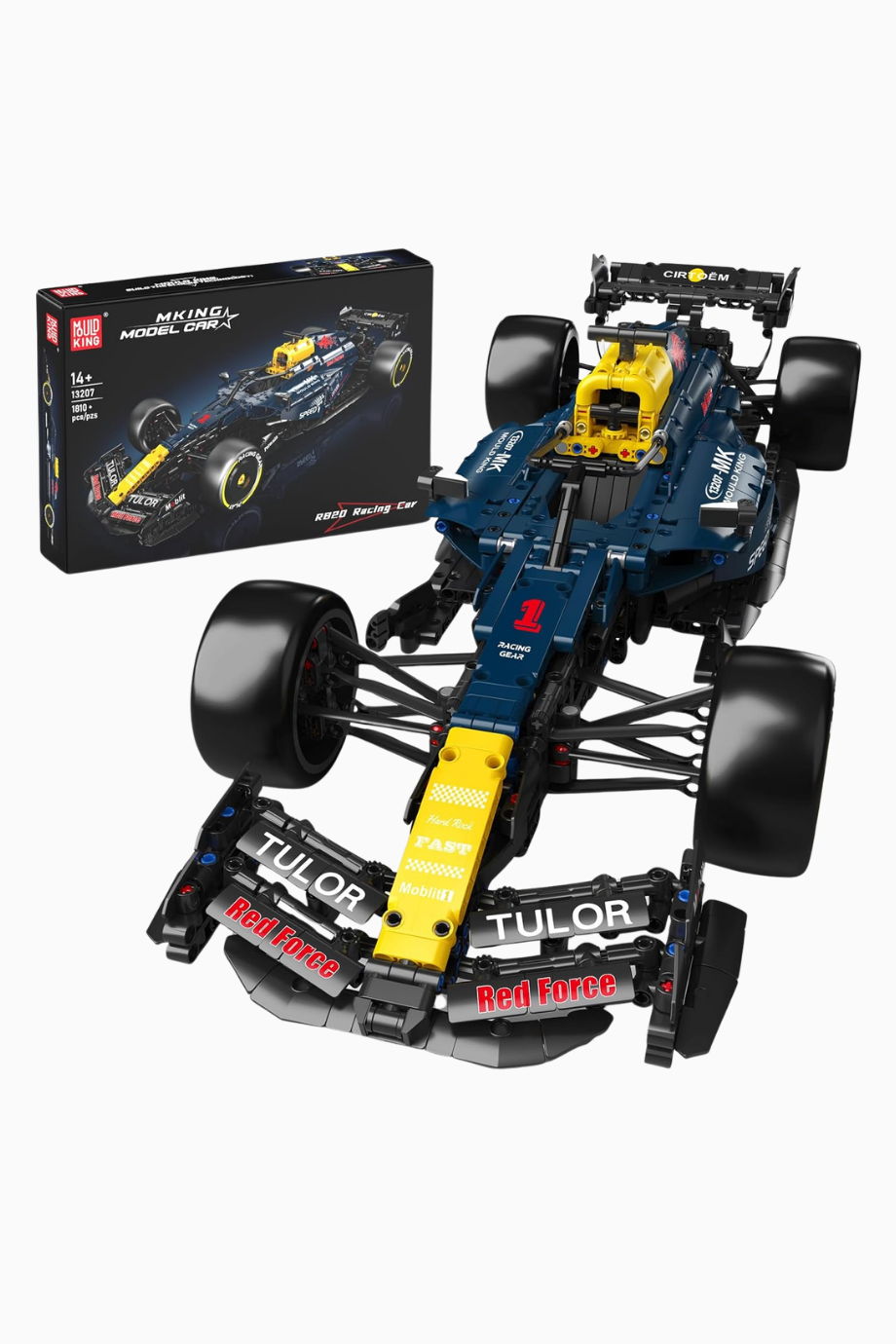 RB20 Racing Car 1:8 Model Yapım Seti 1810 Parça Premium