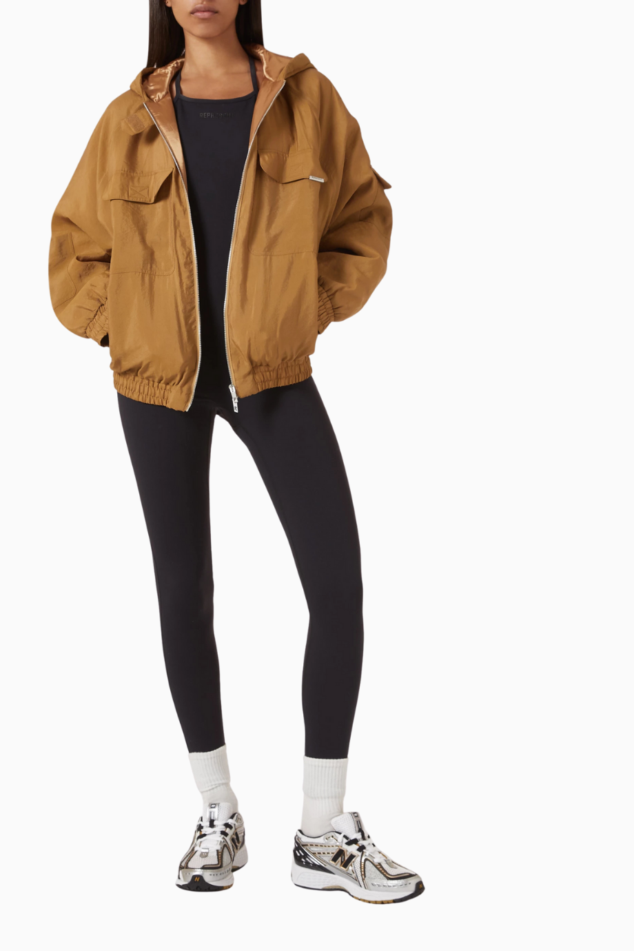 Crash Jacket, Lüks Viskon Oversized Ceket, Modern ve Fonksiyonel Tasarım
