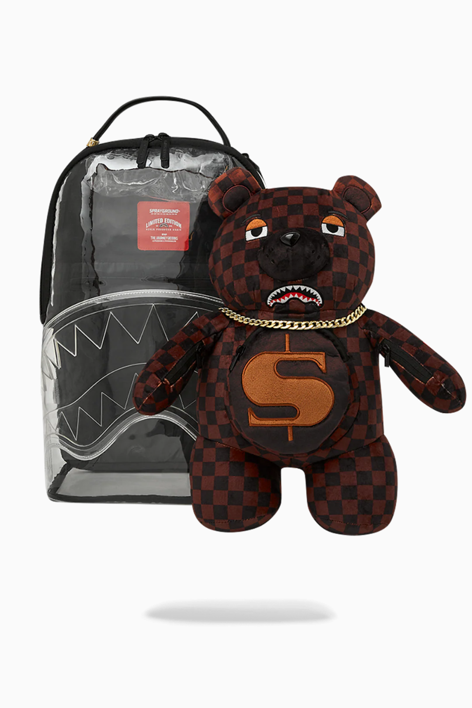 Clear Bear DLX DLXS Şeffaf Lüks Unisex Sırt Çantası, Sınırlı Sayıda