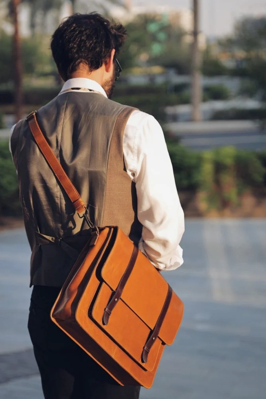 Bristol Satchel Deri Evrak ve Laptop Çantası