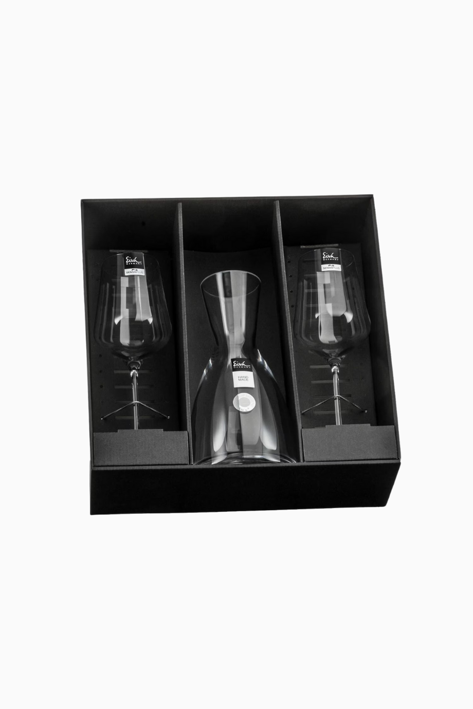 Sky SensisPlus Kırmızı Şarap Seti, 2 Kadeh + 1 Sürahi, Kristal Cam