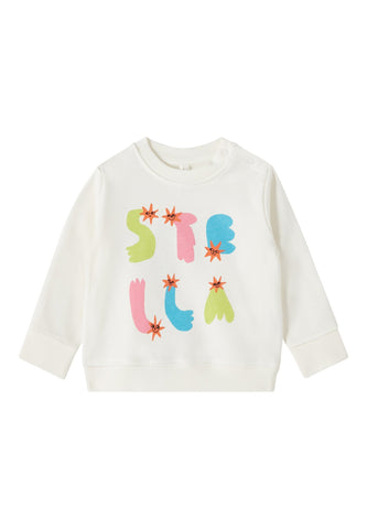Çocuklar İçin Logo Baskılı Sweatshirt
