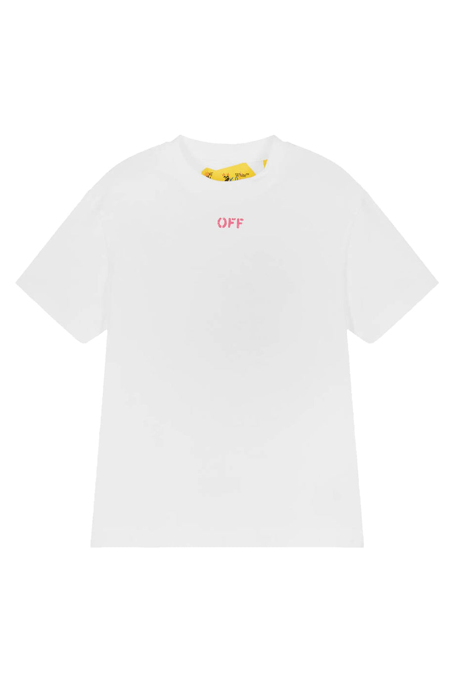 Çocuklar İçin Off-White Logo Tişört - Beyaz