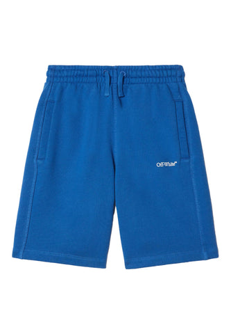 Çocuklar İçin Rahat ve Şık Logo Sweatshorts - Renkli