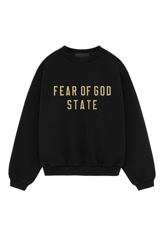 Çocuk Polar Yuvarlak Yaka Sweatshirt - Koyu Gri