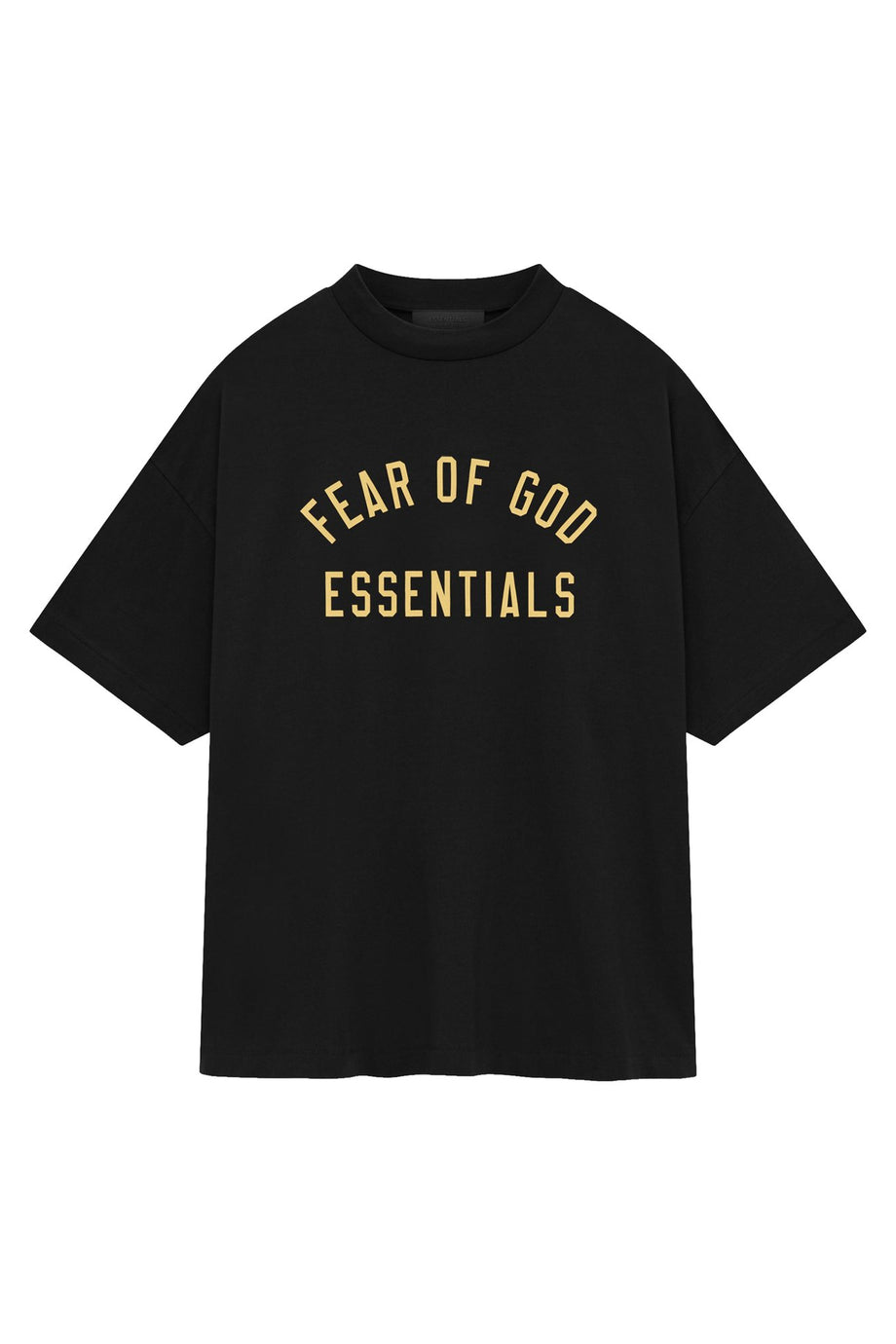 Çocuklar için Şık Jersey Bisiklet Yaka Tişört - Fear of God Essentials
