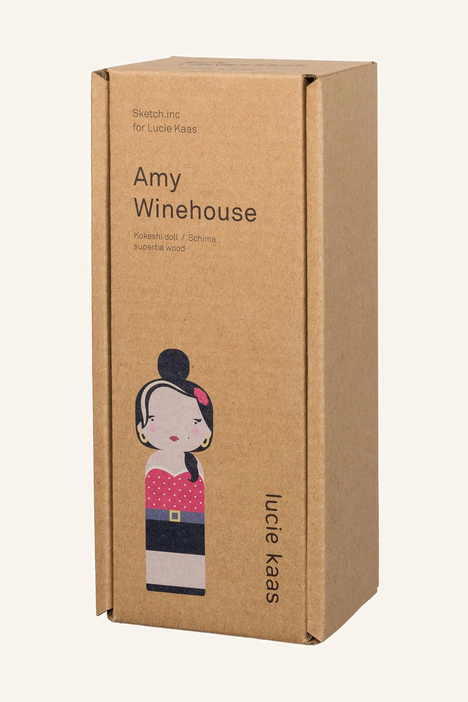 AMY WINEHOUSE Dekoratif Figür, El Boyama, 17 cm