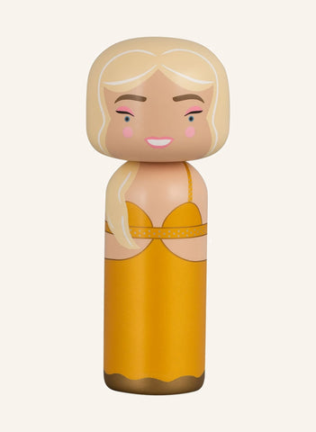 CLAUDIA SCHIFFER Dekoratif Figür, El Boyamalı, 14 cm