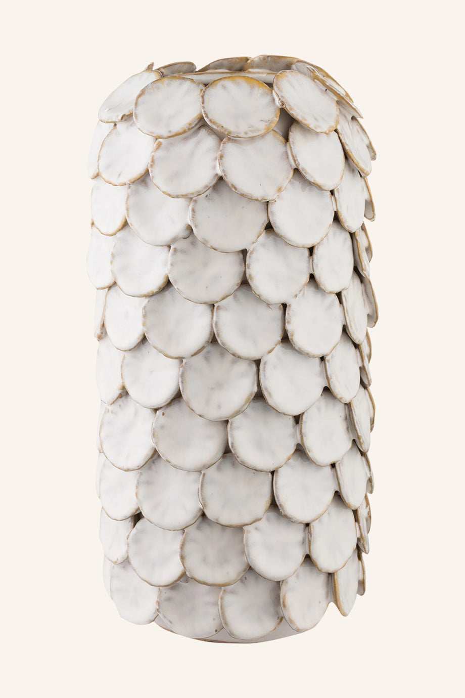 Parlak Sırlı Seramik Vazo – 30 cm