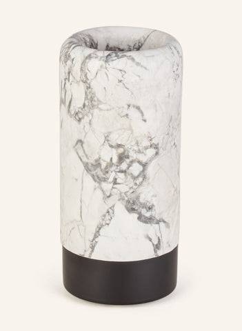 NERO Diş Fırçalık 13,5 cm, Doğal Taş, El Yapımı, Paslanmaz Çelik Taban