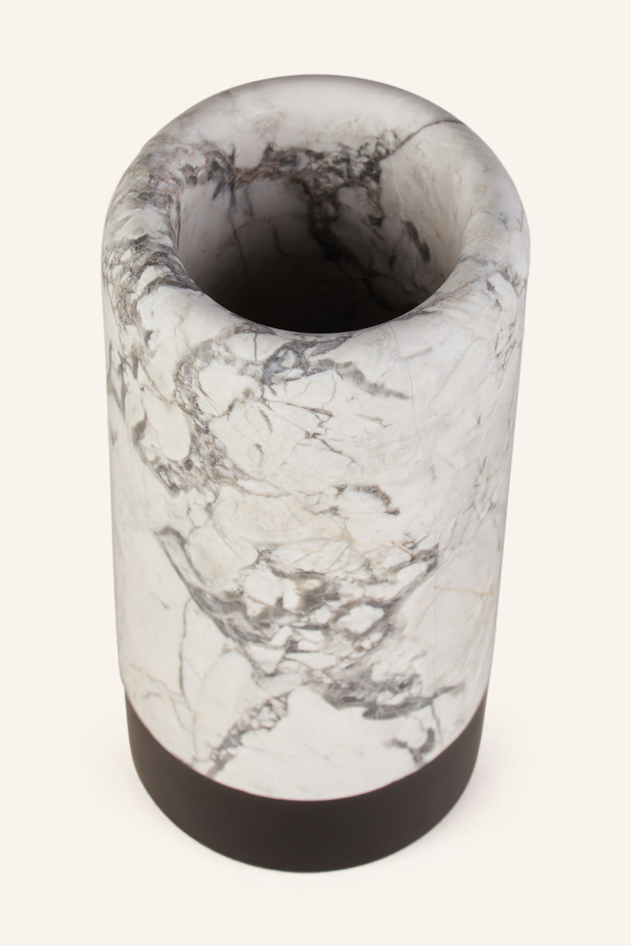 NERO Diş Fırçalık 13,5 cm, Doğal Taş, El Yapımı, Paslanmaz Çelik Taban