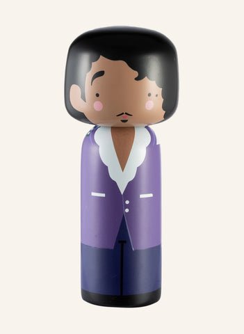 PRINCE Figürü, El Boyamalı Kokeshi Tarzında, 14 cm