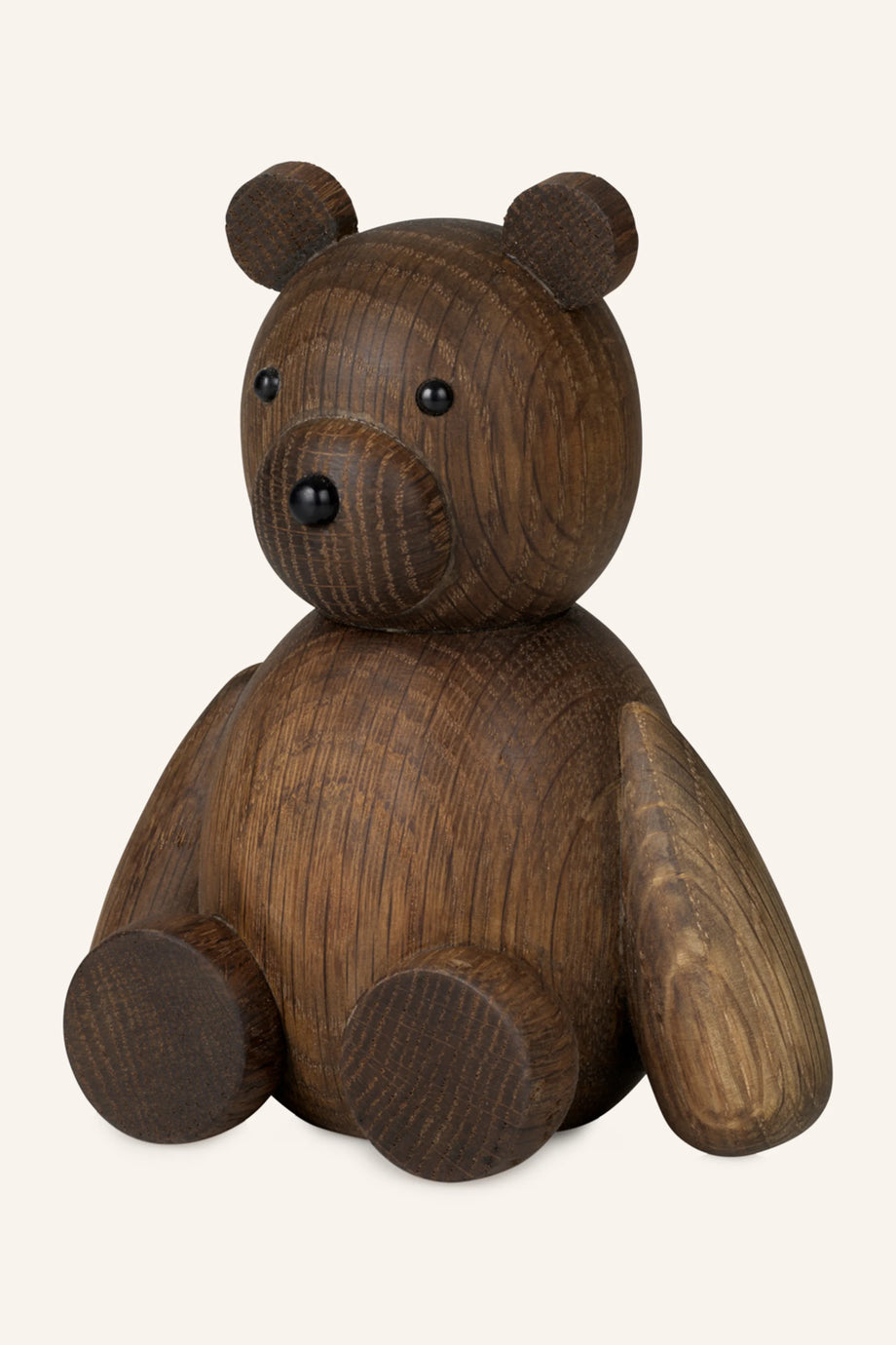 TEDDY MEDIUM Meşe Dekoratif Figür, 13,5 cm