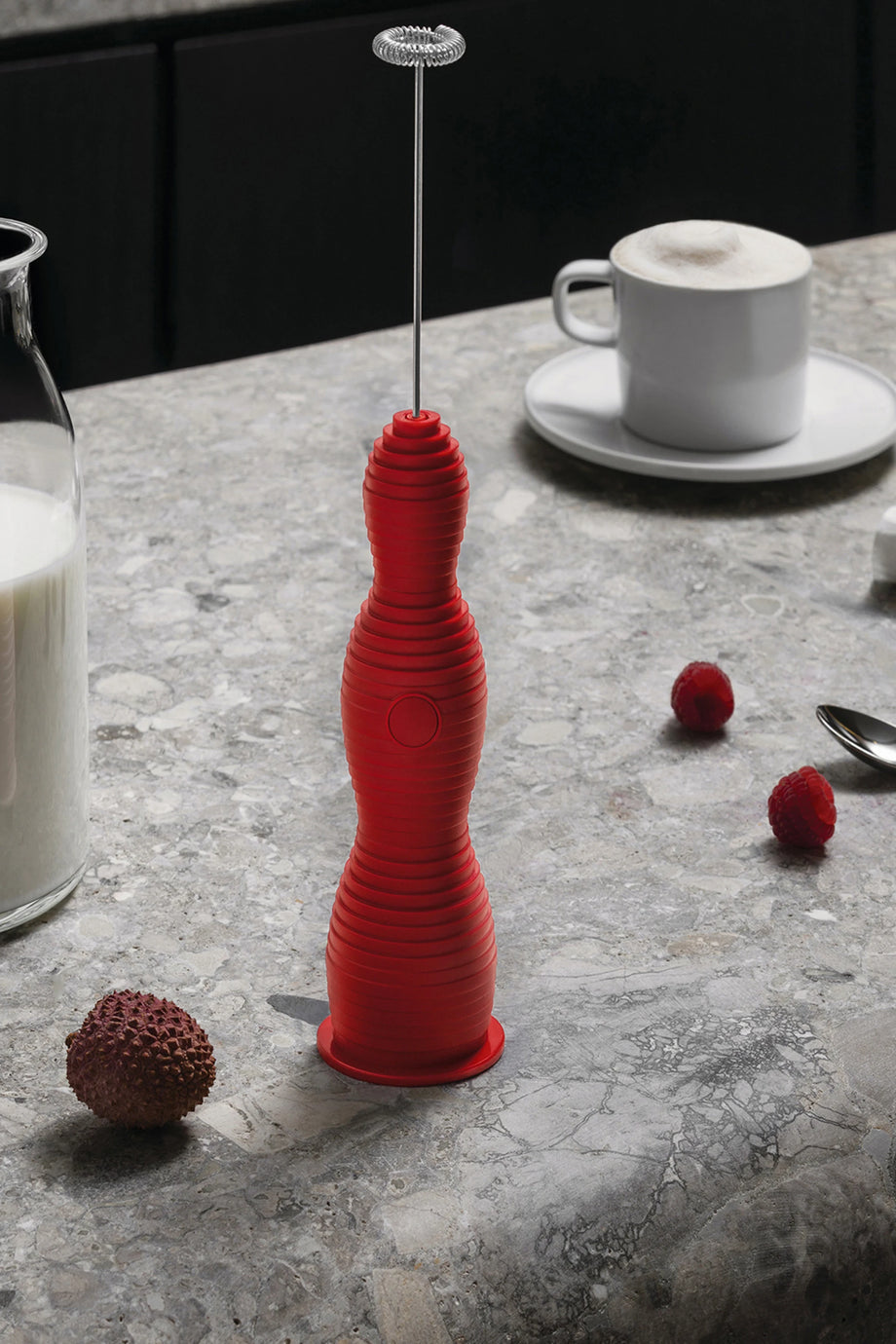 Pulcina Şarjlı Süt Köpürtücü Type-C Kablo Dahil Paslanmaz Çelik Başlık