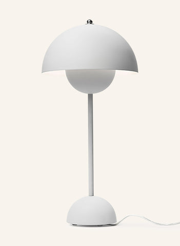 Flowerpot VP3 Masa Lambası, Verner Panton Tasarımı, E27 Duy, 49 cm