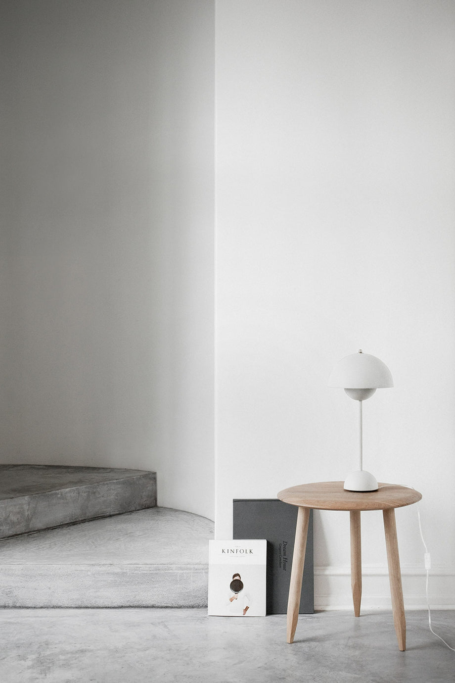 Flowerpot VP3 Masa Lambası, Verner Panton Tasarımı, E27 Duy, 49 cm