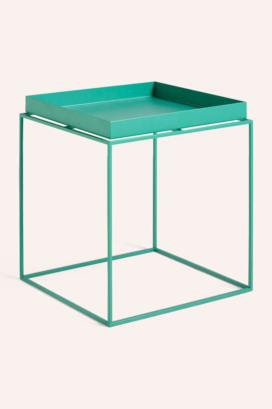 Tray Yan Sehpa, Toz Kaplamalı Çelik Gövde ve Çıkarılabilir Tepsi, Modern Tasarım