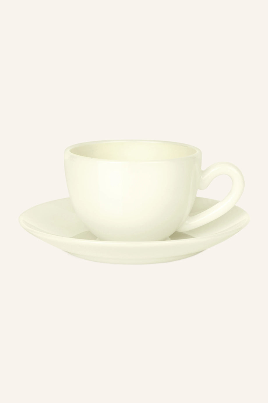 MILK Kulplu Fincan ve Altlık, 200 ml