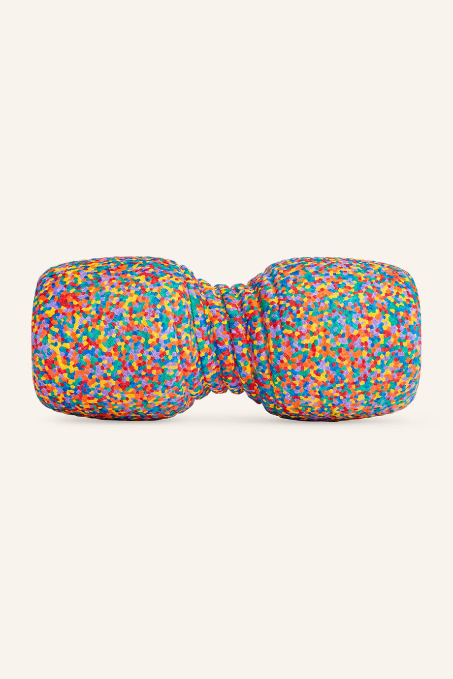 TWIN Rainbow Fasya Silindiri, Omurga Destekli, Orta Sertlikte, Renkli Masaj Silindiri