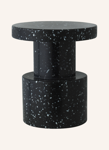 42 cm Yuvarlak Yan Sehpa Geri Dönüştürülmüş Malzeme Hocker Tasarım