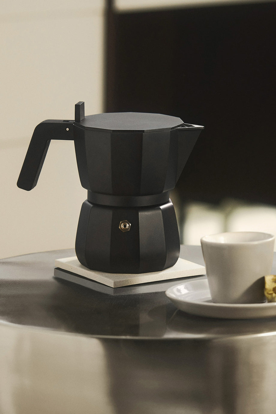 MOKA Espresso Makinesi, 3 Fincanlık, 150 ml, Alüminyum, İndüksiyon Hariç Tüm Ocaklara Uygun