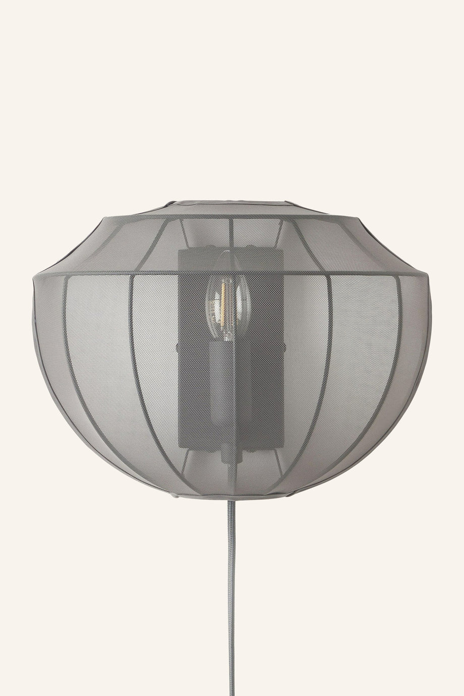 BEAU Duvar Apliği, Örgü Abajur, E14 Duy, 25W, 22 cm