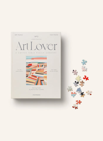 Art Lover Puzzle 1000 Parça Morning Fields Tasarımı Dekoratif Kutu İçinde