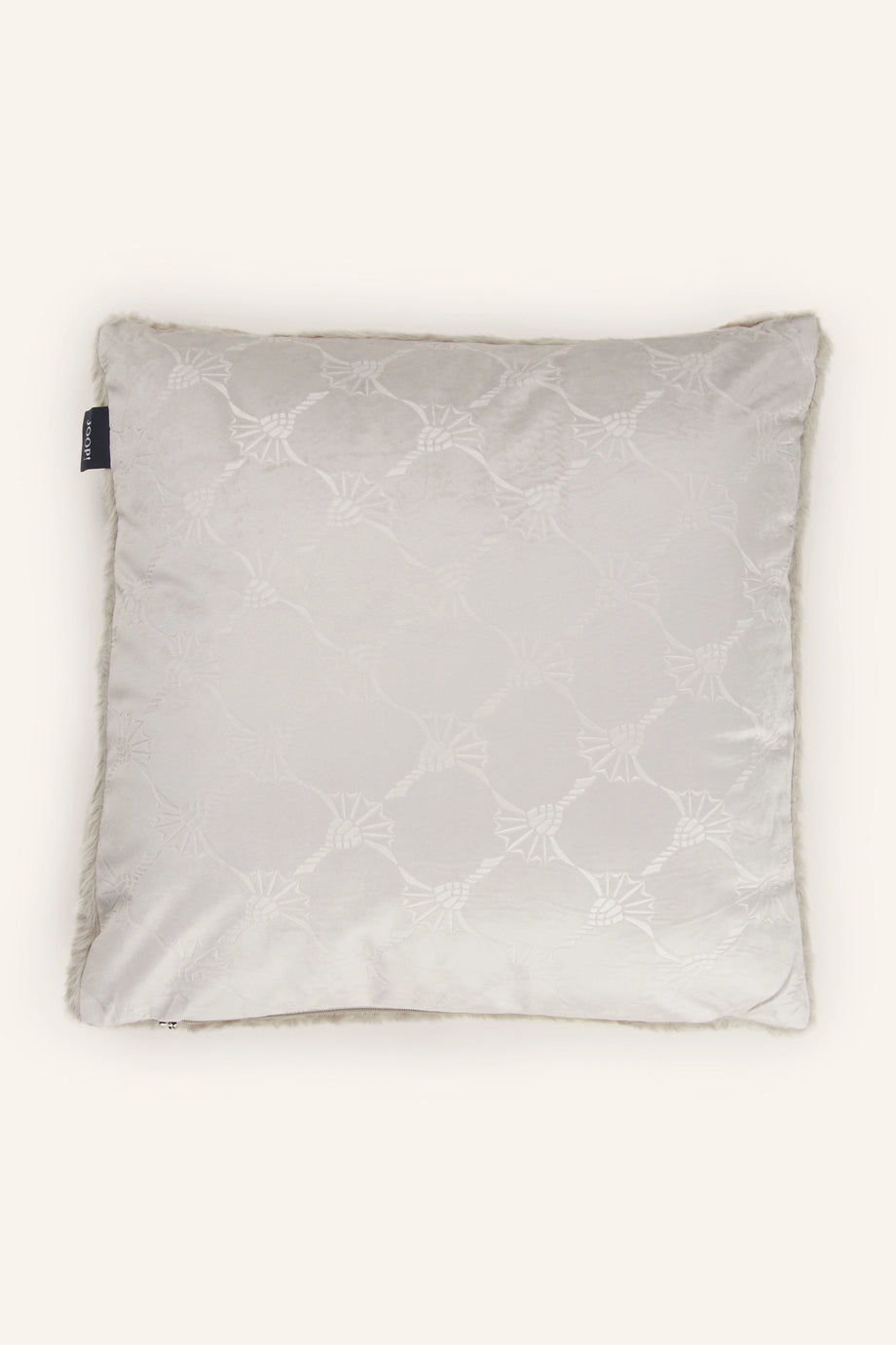 Sahte Kürk Detaylı Dekoratif Yastık ve Sıcak Su Torbası Seti – Yumuşak Kadife Dokunuş