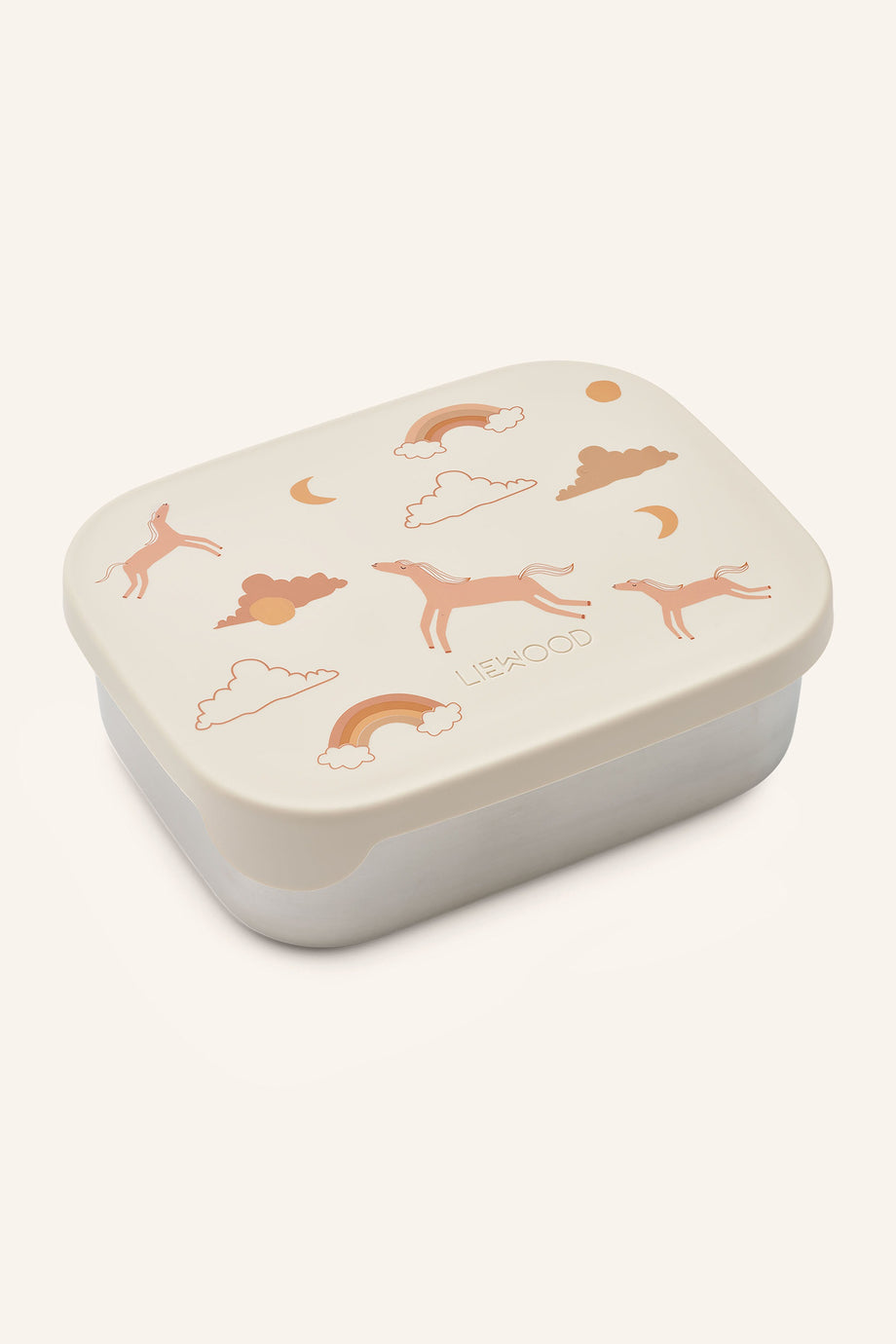 Çelik Lunchbox Silikon Kapaklı Çocuk Beslenme Kabı 900 ml