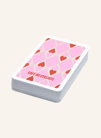 Kalp Desenli Klasik Kart Oyunu