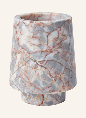 ORION Diş Fırçalık | Doğal Taş, El Yapımı, 11 cm Yükseklik