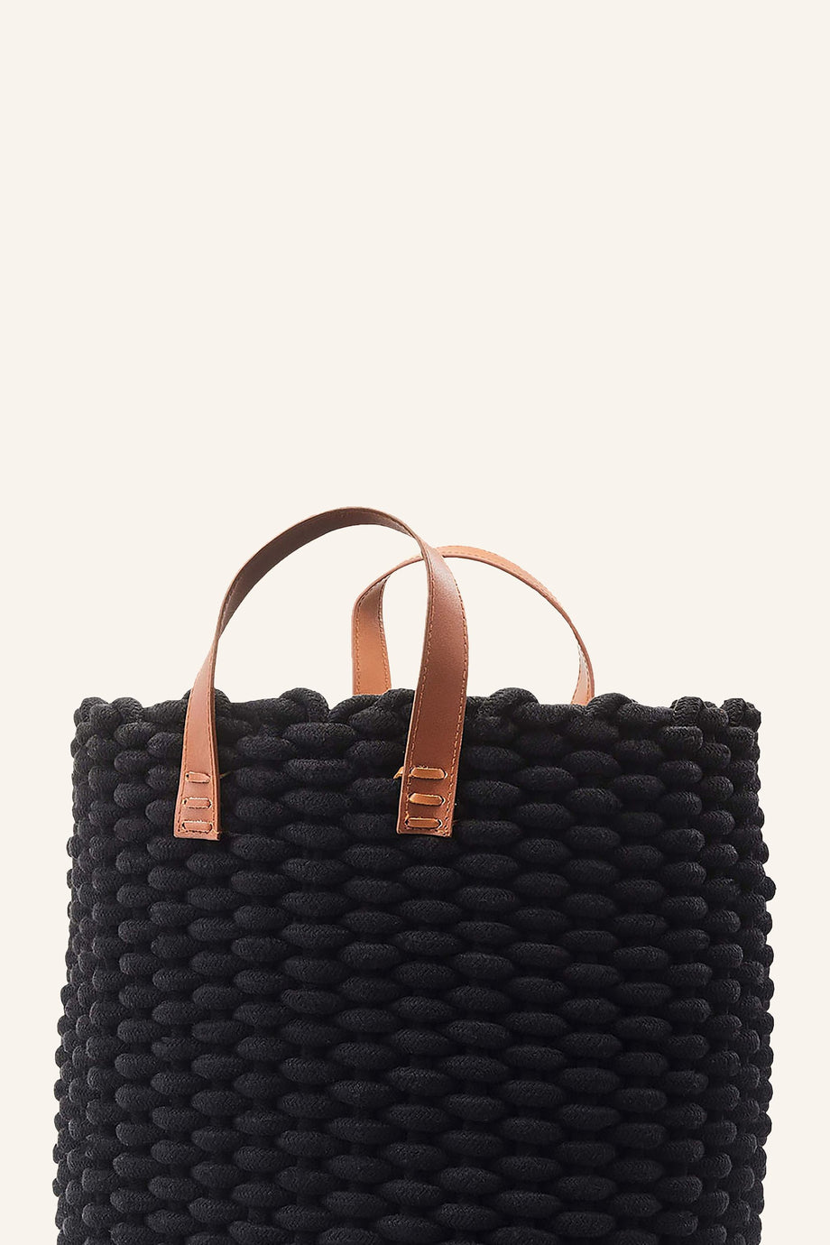 RUDON Kirli Sepeti 53 L, 45 cm Yükseklik, Deri Saplı, Dokuma Kumaş Tasarım