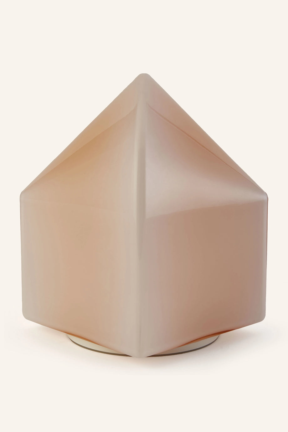 Mat Cam Gövdeli Taşınabilir LED Lamba,Viola Heyn-Johnsen & Jonas Trampedach Tasarımı