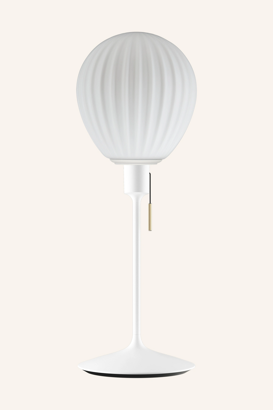 ATW Mini Masa Lambası ve Opal Cam Şapka Seti 42 cm USB Girişli Modern Tasarım