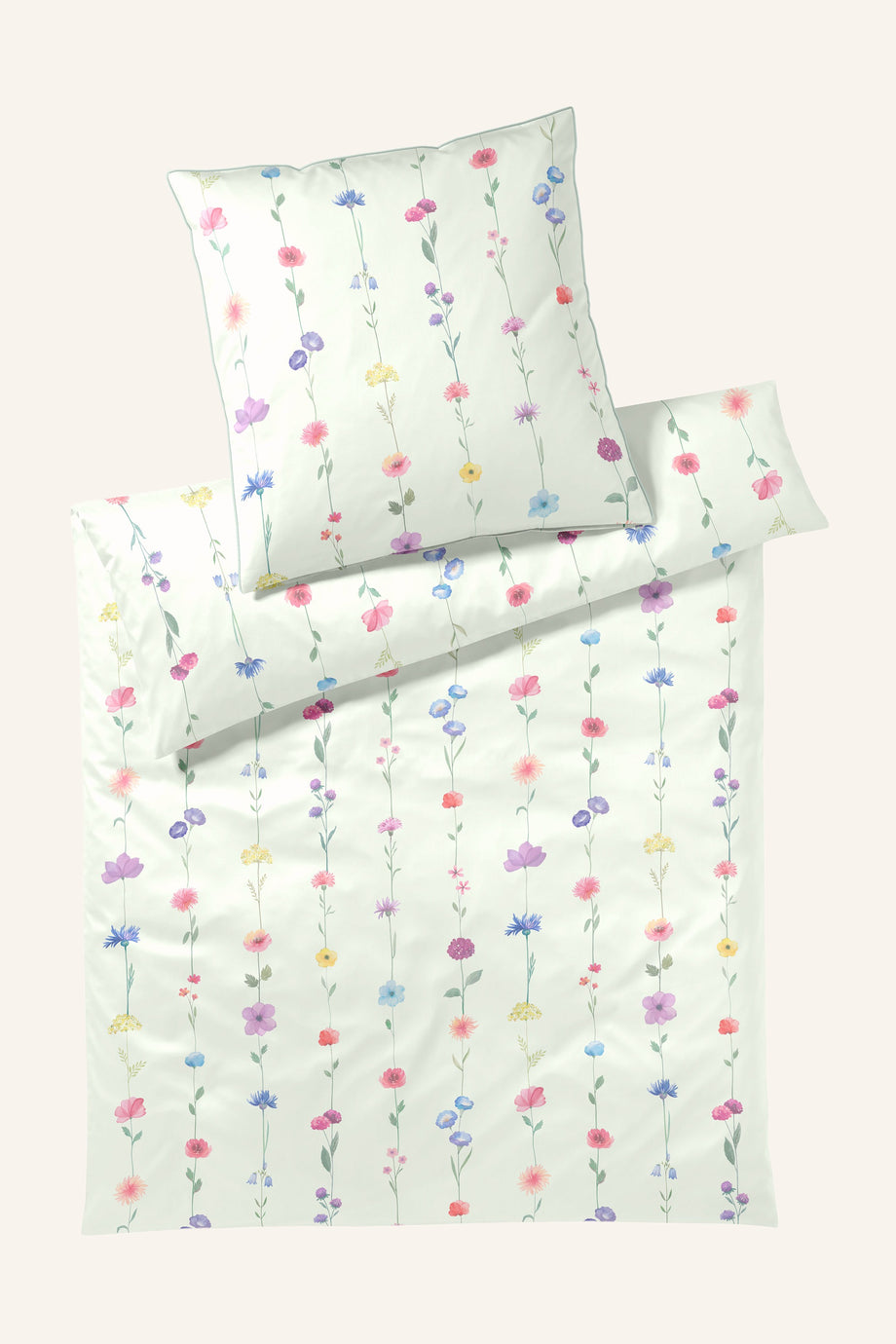 FLOWER SHOW Mako Jersey Nevresim Takımı Pamuk & Bambu Karışımı