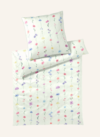 FLOWER SHOW Mako Jersey Nevresim Takımı Pamuk & Bambu Karışımı