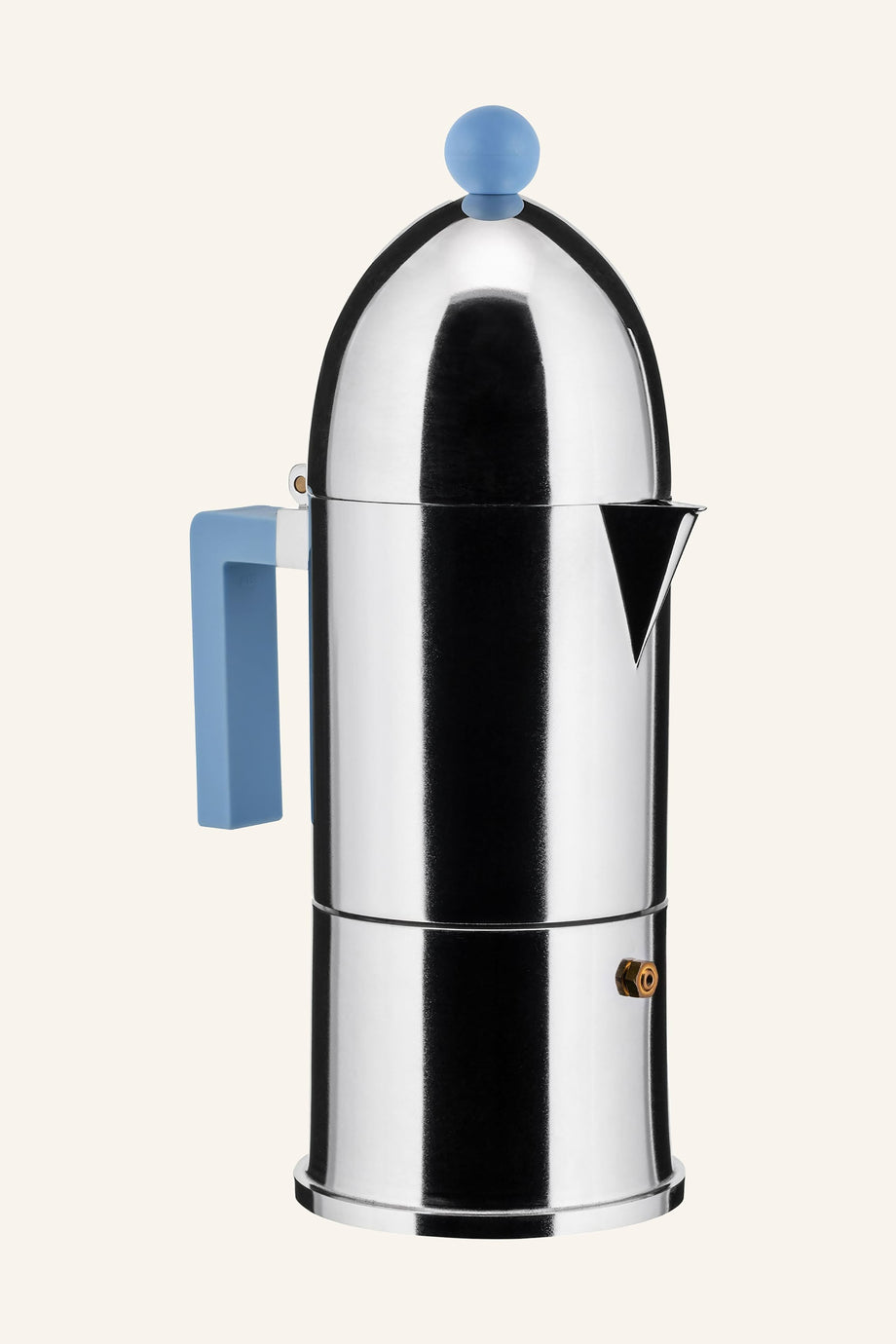 La Cupola Espresso Makinesi, 6 Fincanlık, 300 ml, Alüminyum, Aldo Rossi Tasarımı
