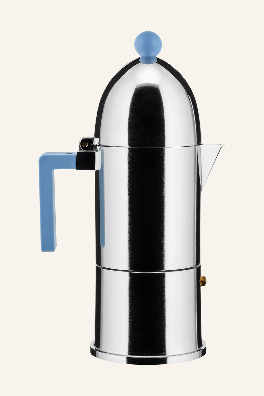 La Cupola Espresso Makinesi, 6 Fincanlık, 300 ml, Alüminyum, Aldo Rossi Tasarımı