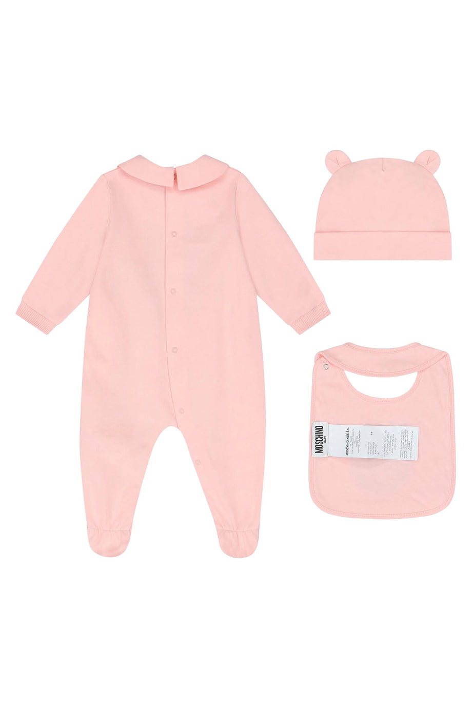 Çocuklar için Ayıcık Desenli Pijama Hediye Seti - Açık/Pastel Pembe