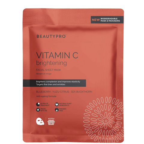 Brightening Collagen Vitamin C Canlandırıcı Yüz Maskesi