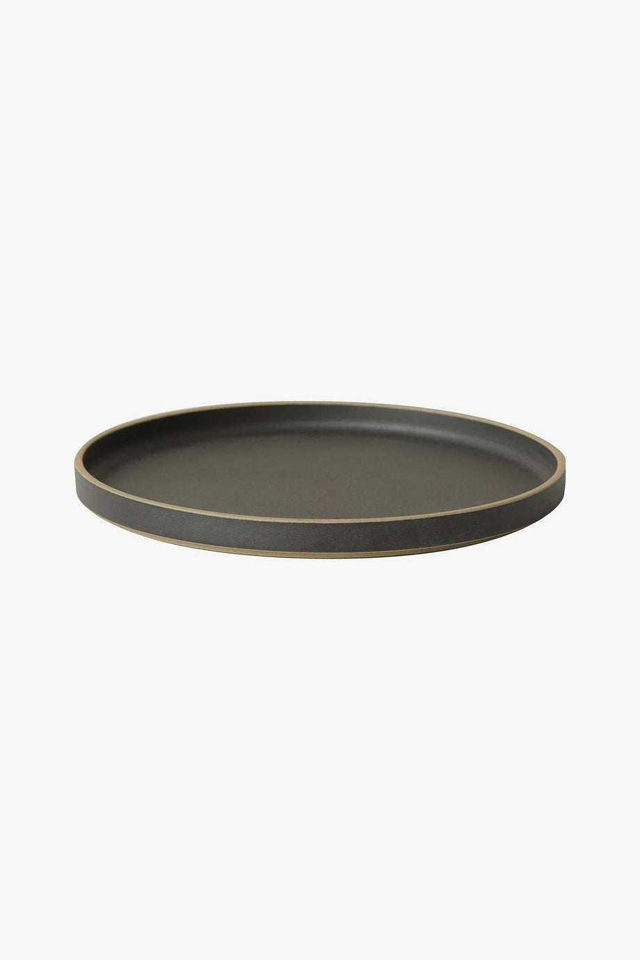 HPB005 Plate Lid Black Hasami 10' Tabak/Kapak 255×12 mm