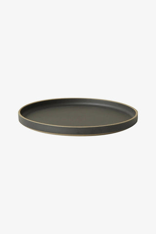 HPB005 Plate Lid Black Hasami 10' Tabak/Kapak 255×12 mm