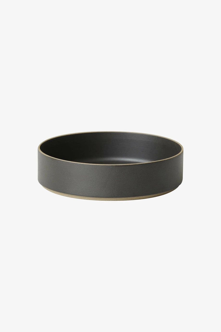 HPB010 Bowl Black Hasami 8.5' Kase 220×55 mm