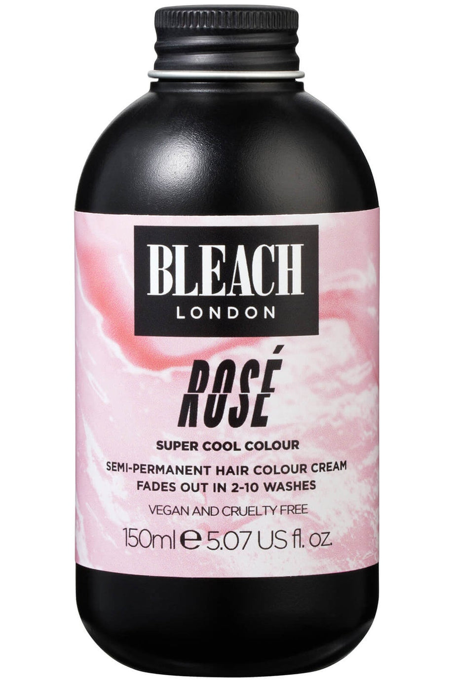 Rose Super Cool Colour 150ml Vegan, Geçici Soluk Pembe Saç Rengi